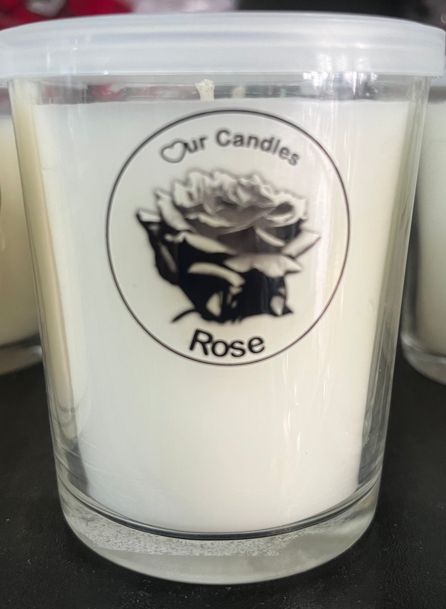 Rose Scented Candle