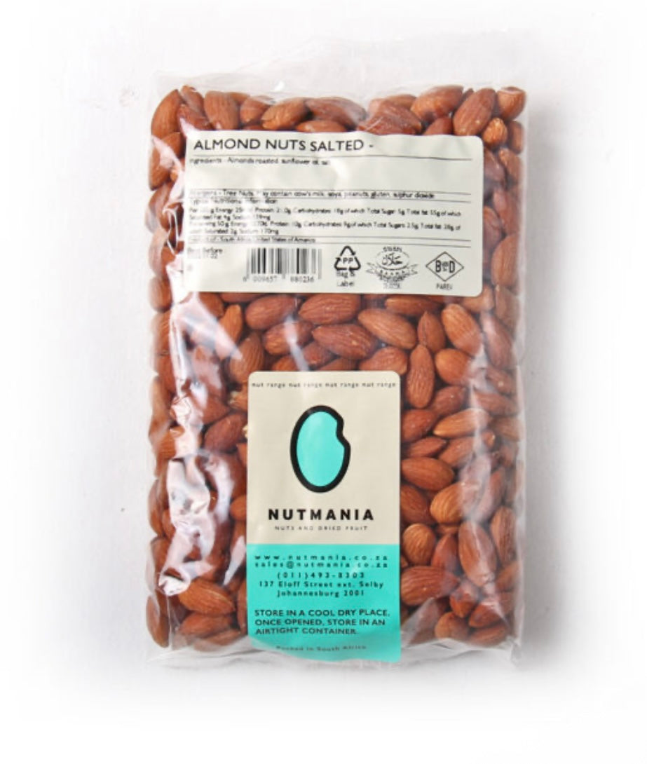 Nutmania Almond Nuts Salted-500g