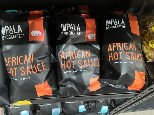 Impala African Hot Sauce Crisps