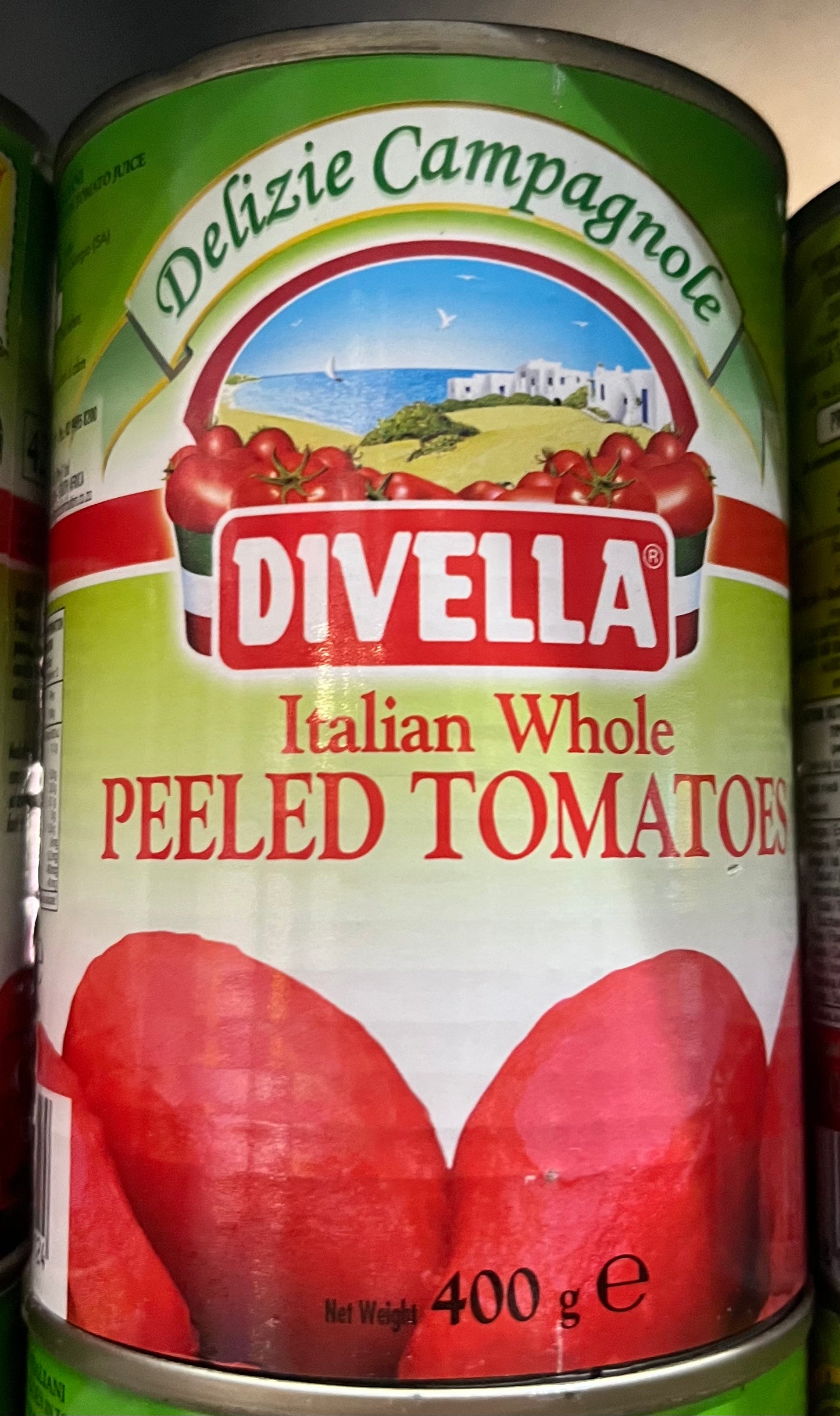 Divella Whole Peeled Tomatoes