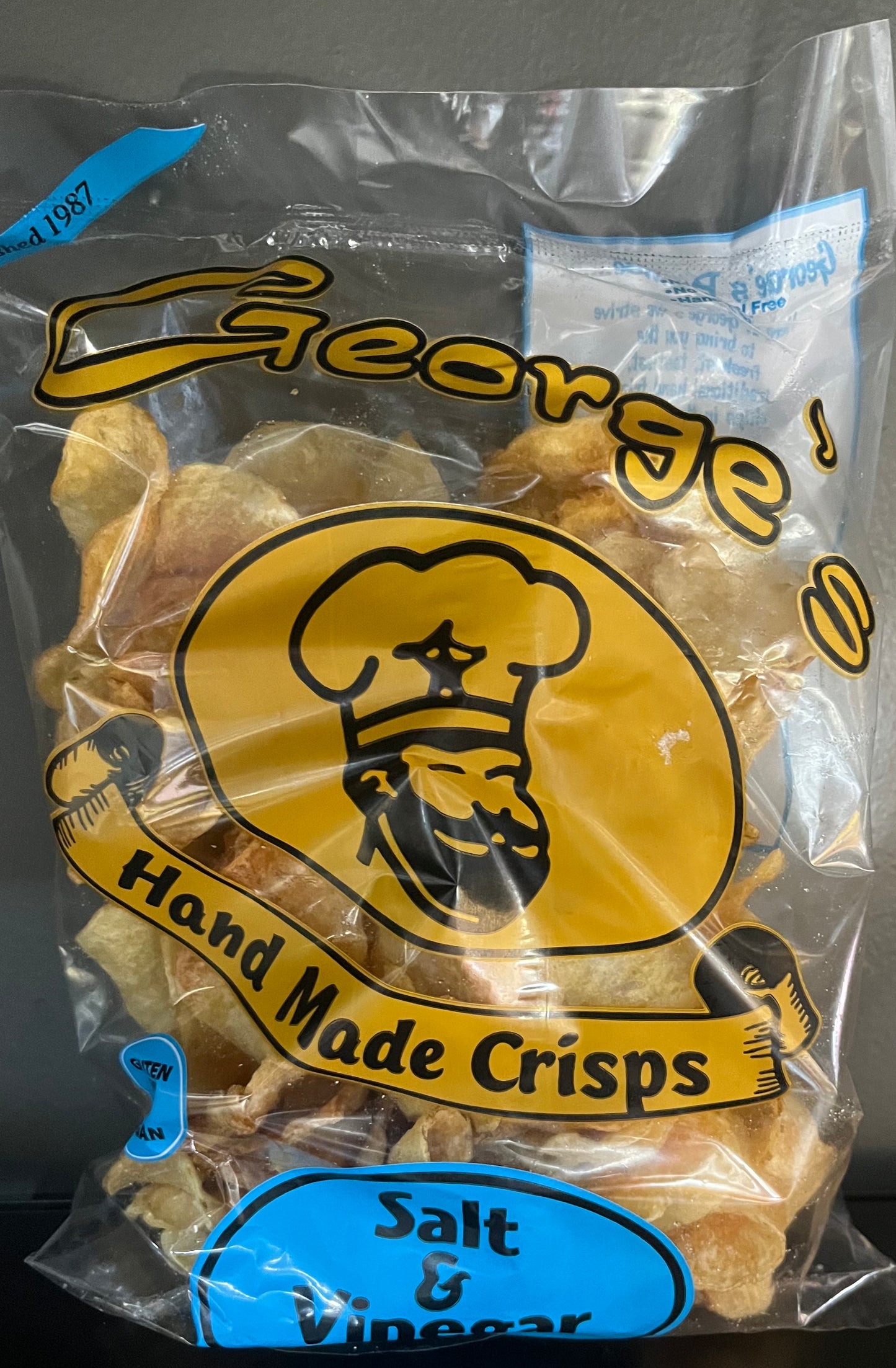 Mr George's Salt & Vinegar Crisps