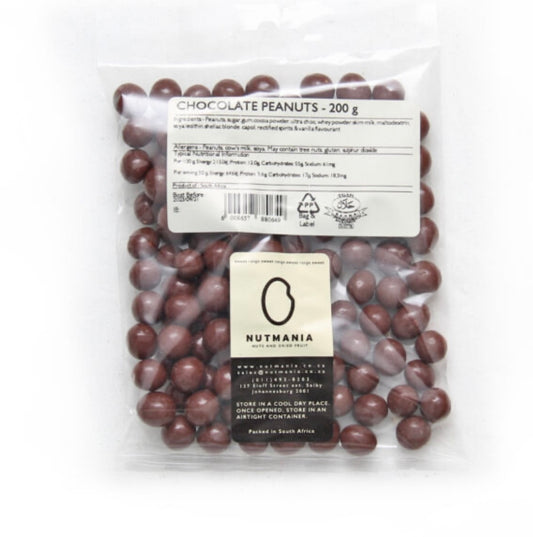 Nutmania Chocolate Peanuts-200g