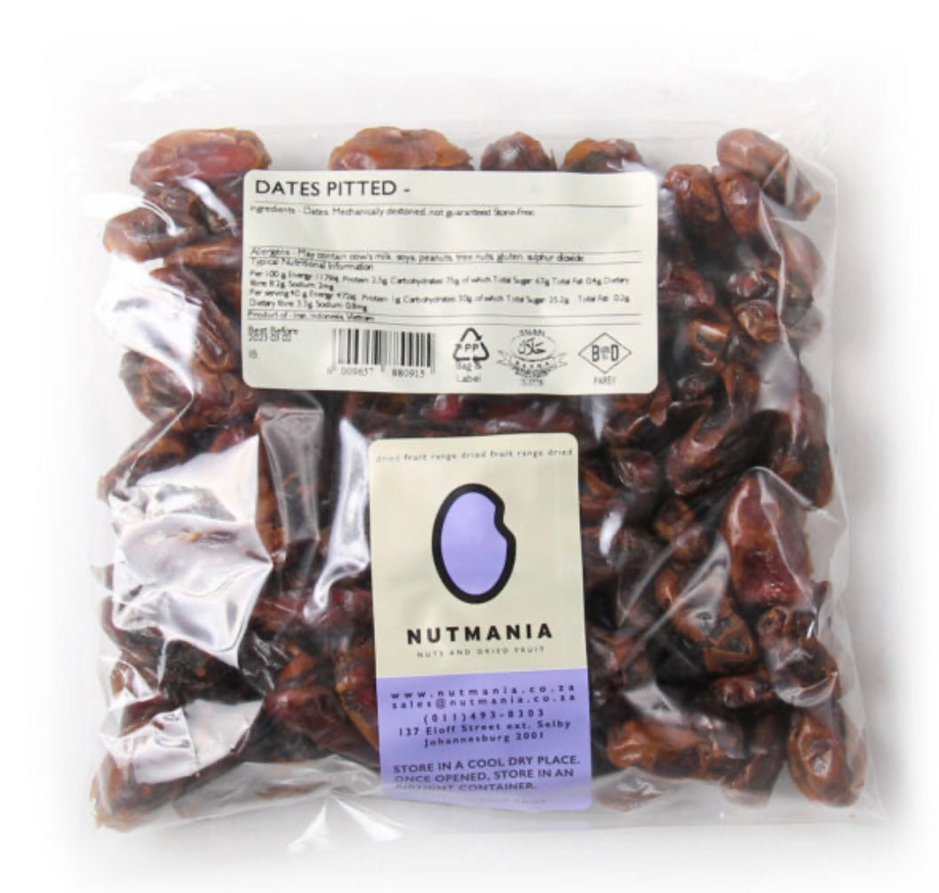 Nutmania Dates Pitted-500g