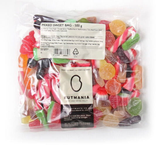Nutmania Mixed Sweet Bag-500g