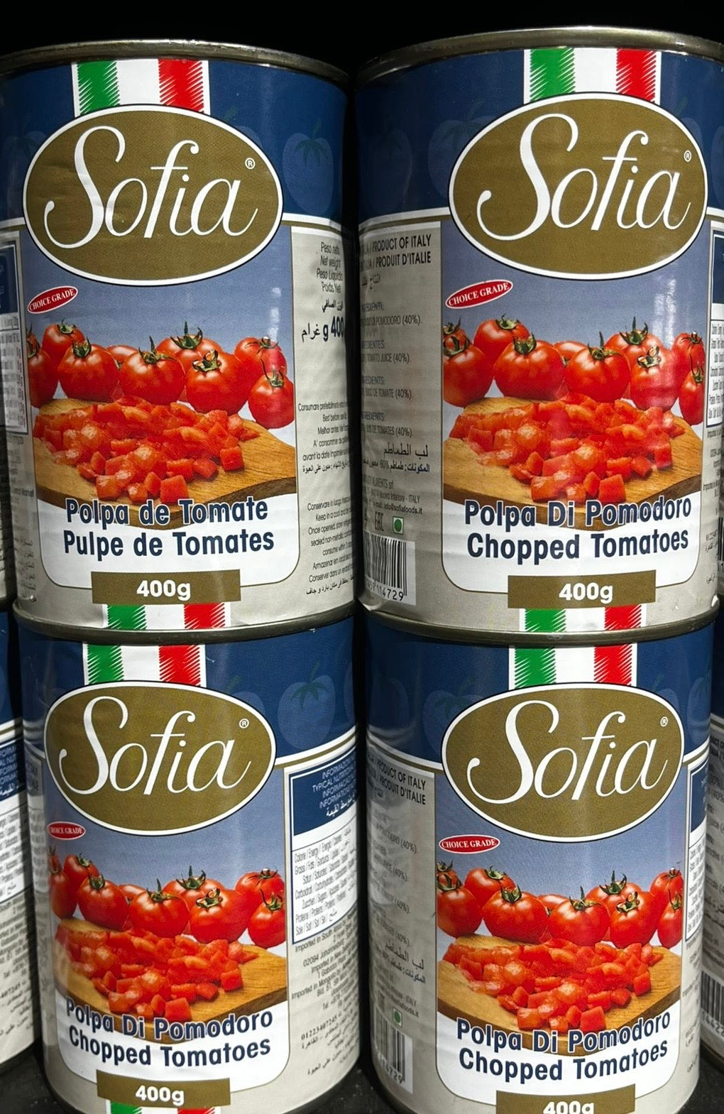 Sofia Chopped Tomatoes