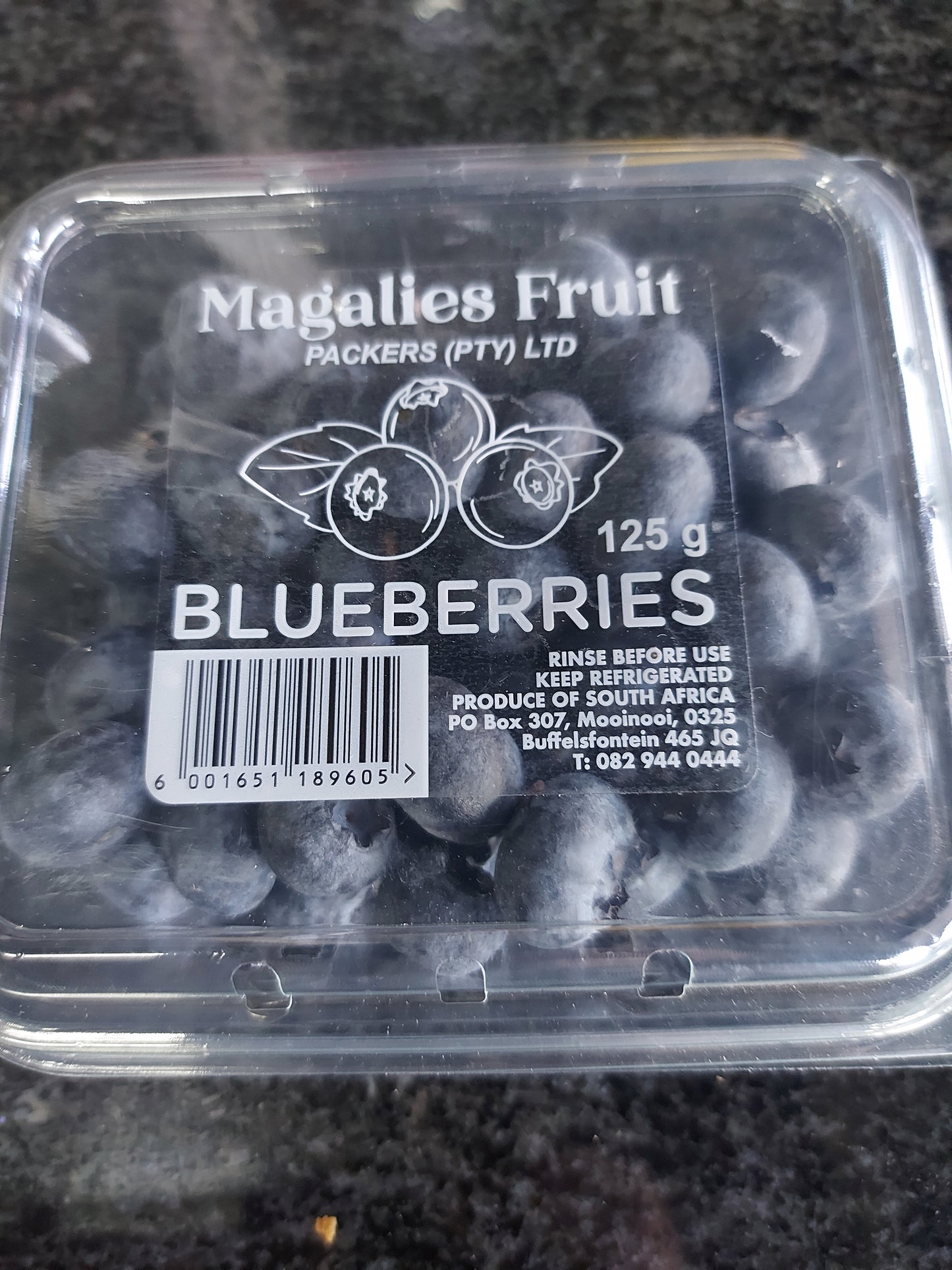 Blueberries 125g